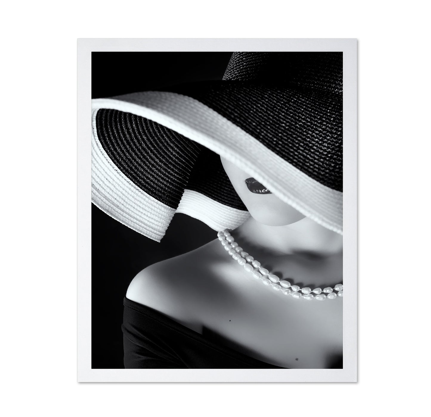 Elegant Hat Portrait No1
