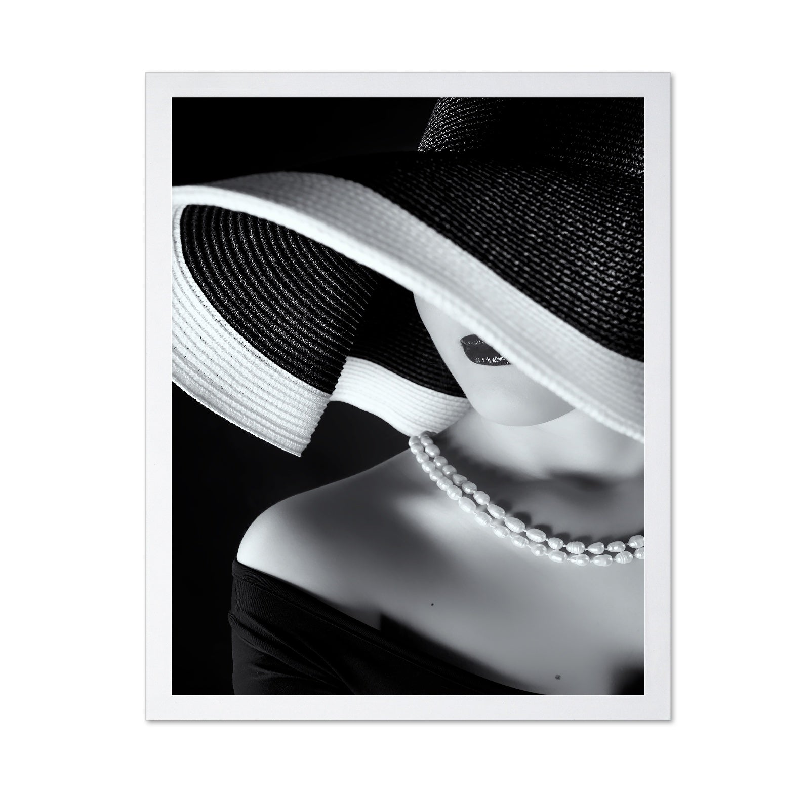 Elegant Hat Portrait No1