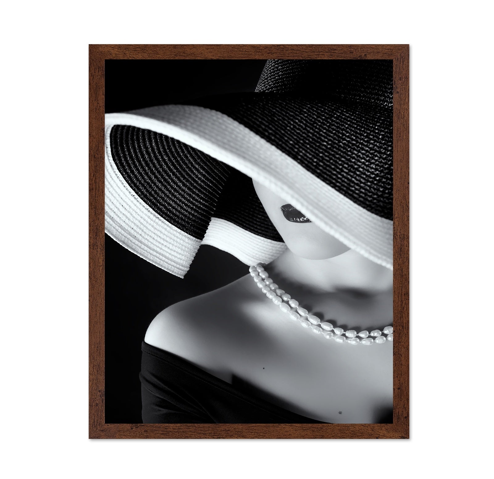 Elegant Hat Portrait No1