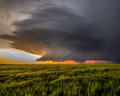 Sunset Storm Fields