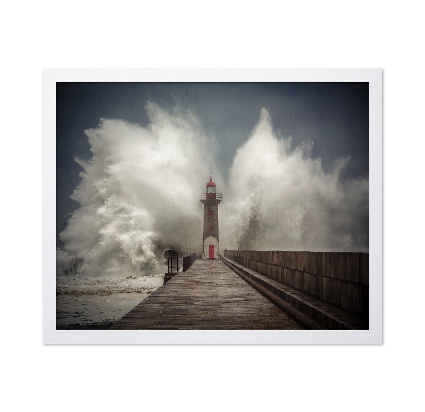 Lighthouse Wave Impact