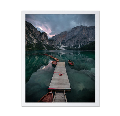 Lake Braies Boat Dock