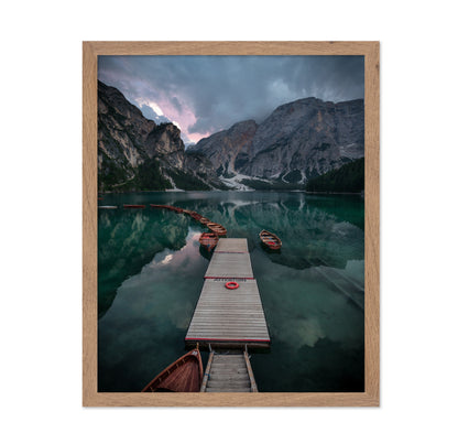 Lake Braies Boat Dock