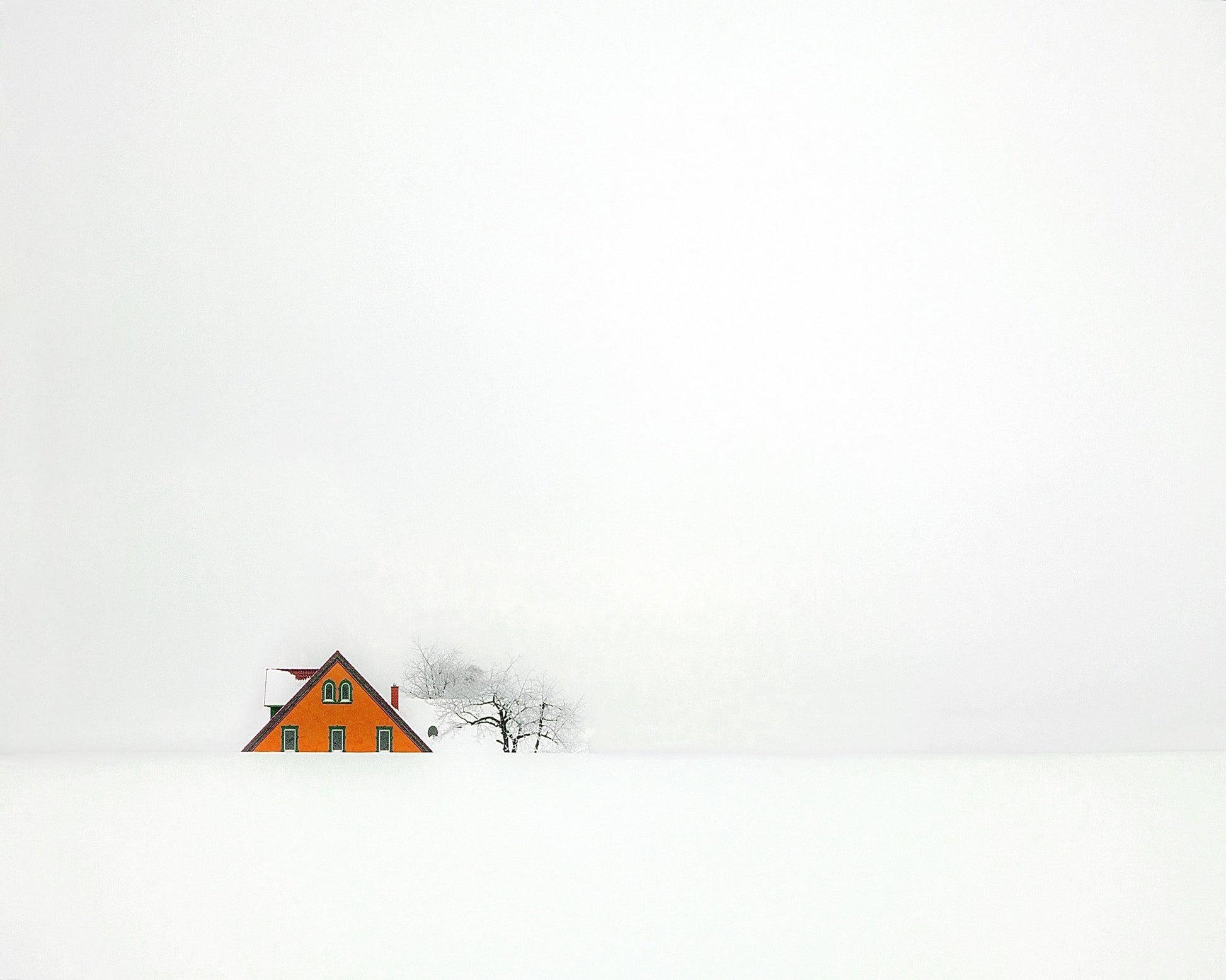 Snowbound Cabin