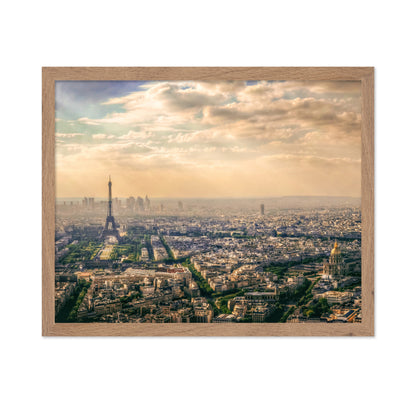 Paris Golden Skyline