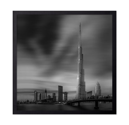 Dubai Skyline Noir