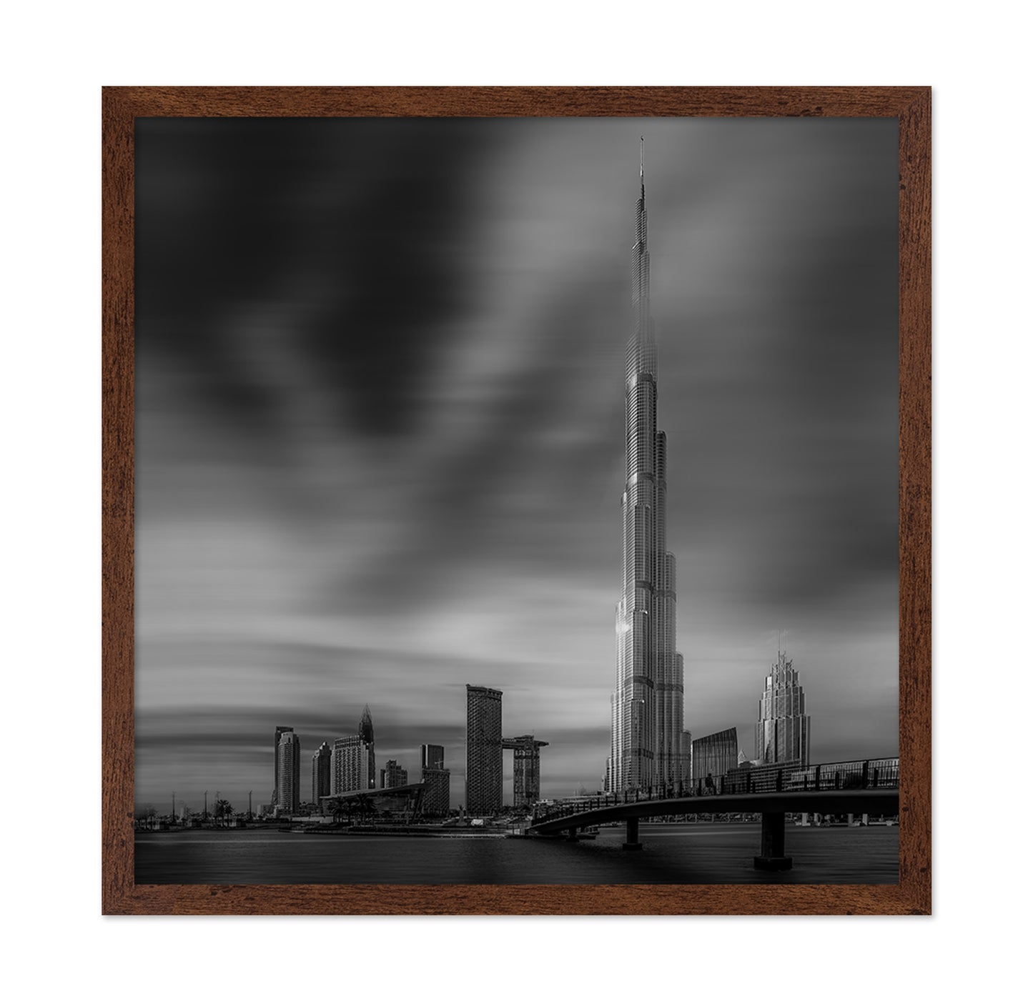 Dubai Skyline Noir