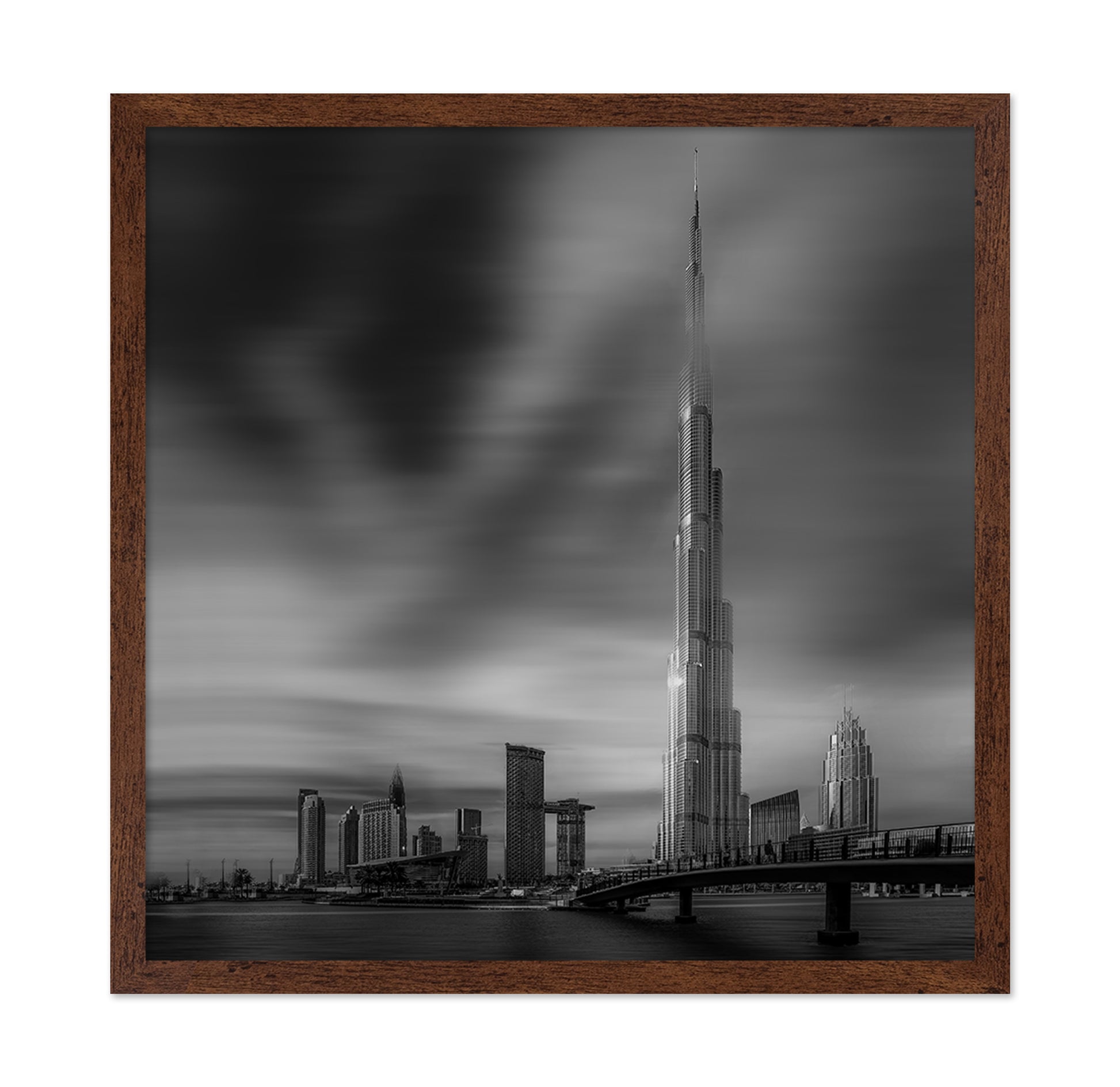 Dubai Skyline Noir