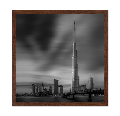 Dubai Skyline Noir