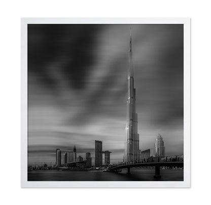 Dubai Skyline Noir