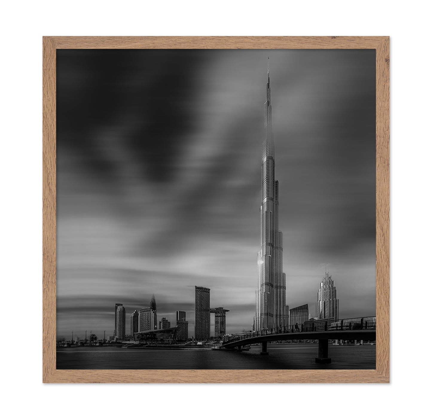 Dubai Skyline Noir