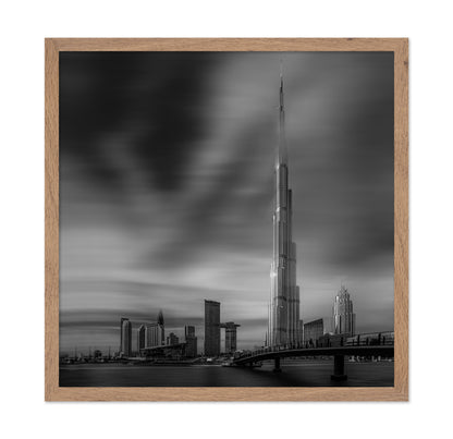 Dubai Skyline Noir