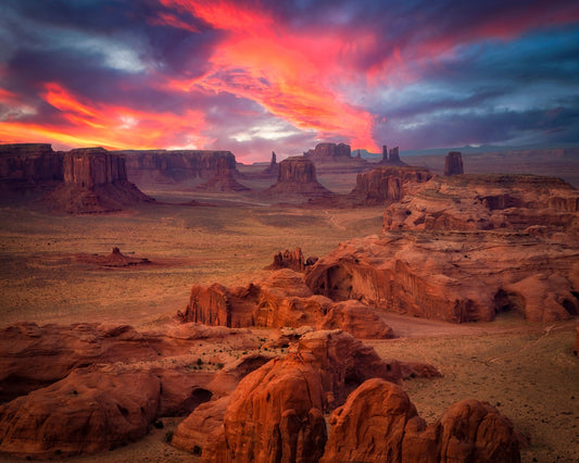 Monument Valley Sunset