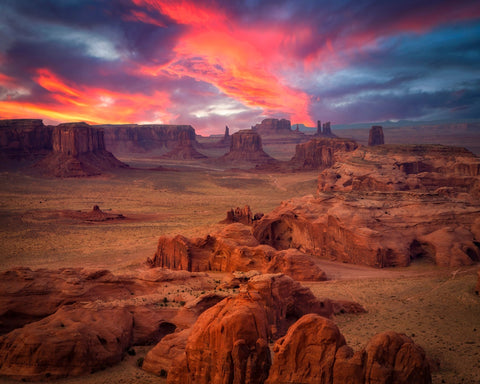 Monument Valley Sunset