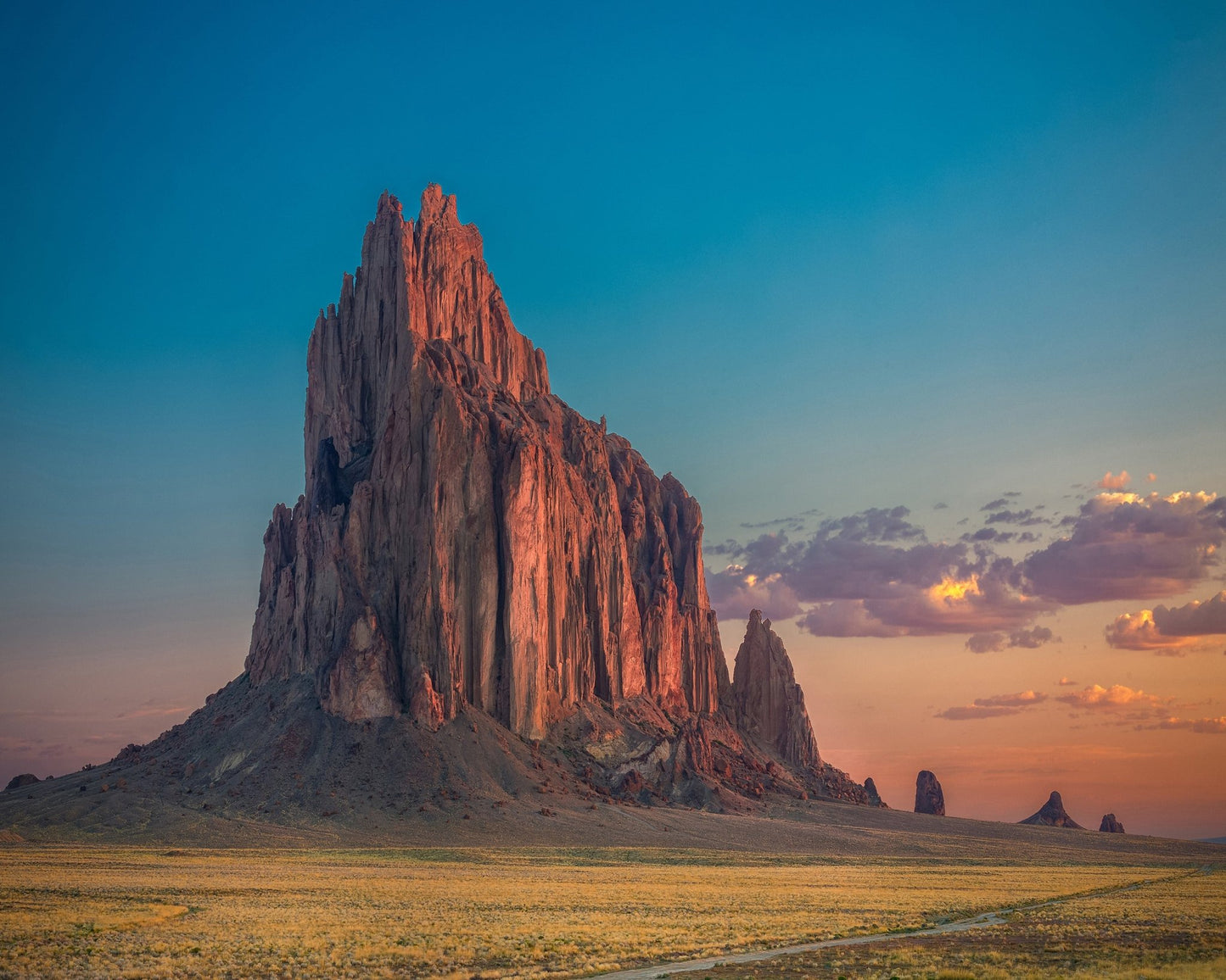 Desert Monolith Sunrise