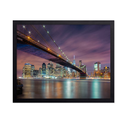 Brooklyn Bridge Night Lights