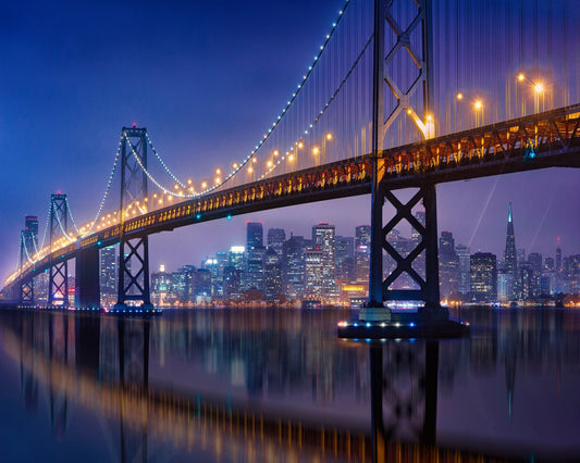 Bay Bridge Night Glow
