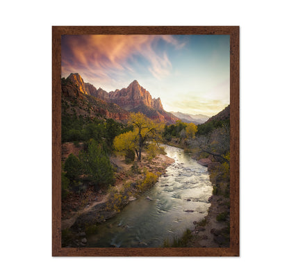 Zion Canyon Sunset