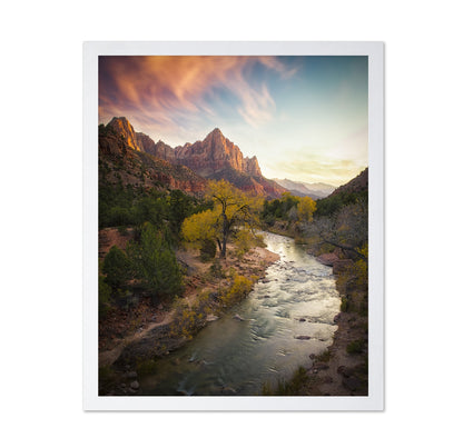 Zion Canyon Sunset
