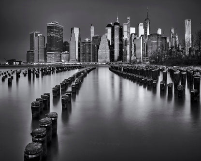 Manhattan Skyline Reflection