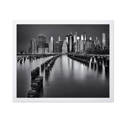 Manhattan Skyline Reflection