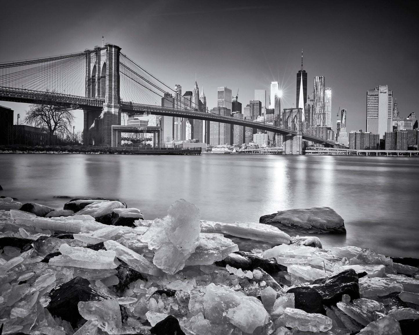 Brooklyn Bridge Winter View