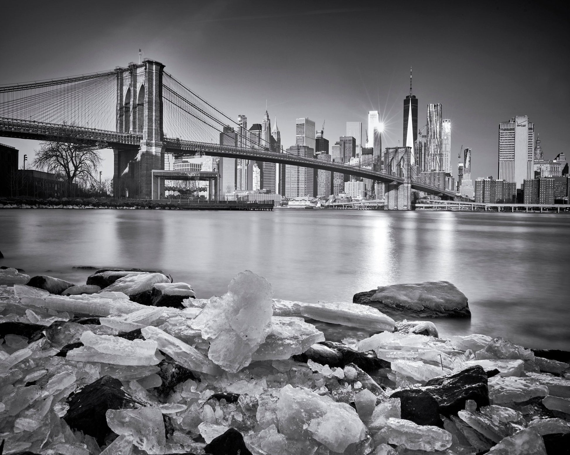 Brooklyn Bridge Winter View