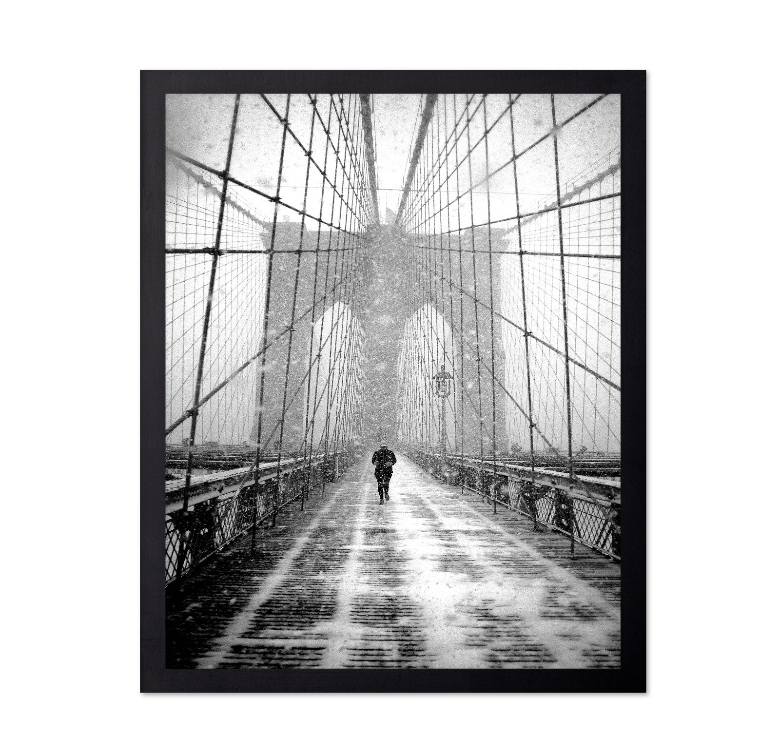 Brooklyn Bridge Blizzard Walk