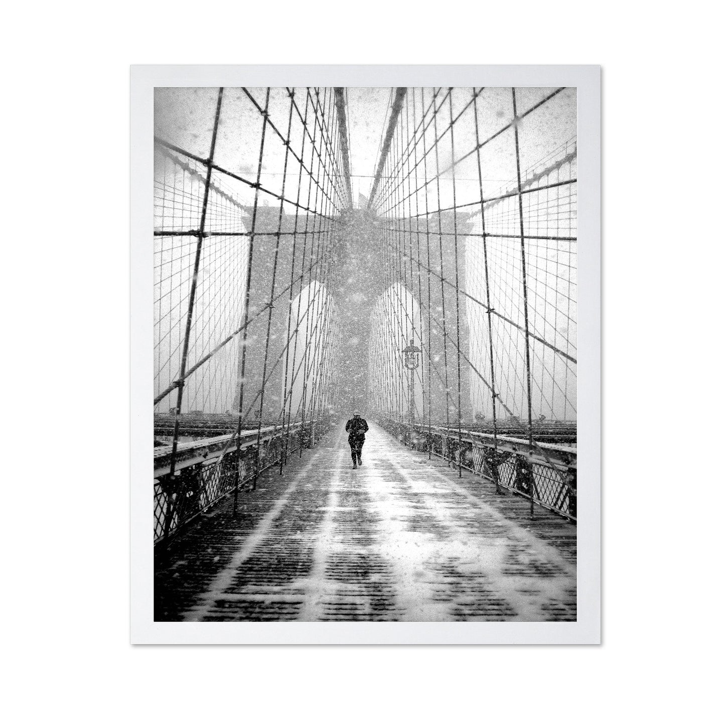 Brooklyn Bridge Blizzard Walk