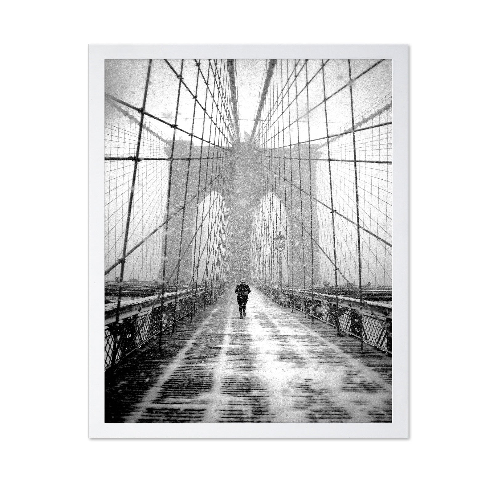 Brooklyn Bridge Blizzard Walk