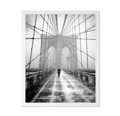 Brooklyn Bridge Blizzard Walk
