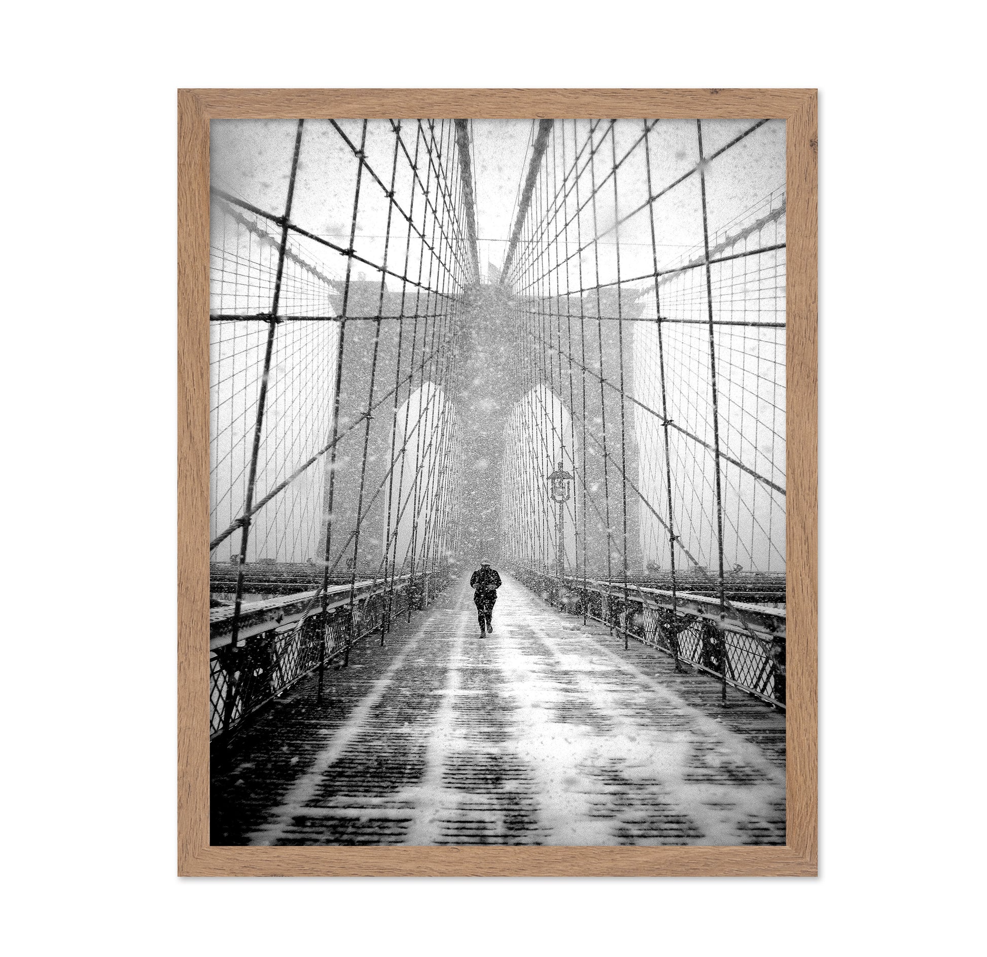 Brooklyn Bridge Blizzard Walk