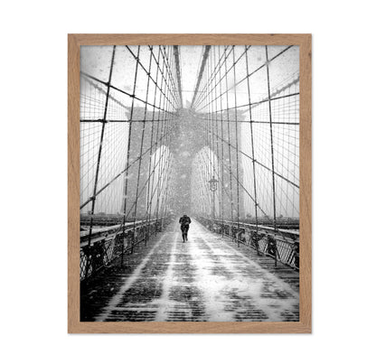Brooklyn Bridge Blizzard Walk