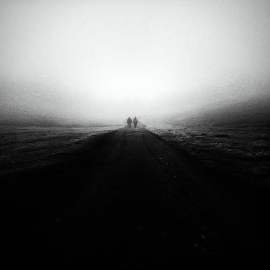 Foggy Road Walkers