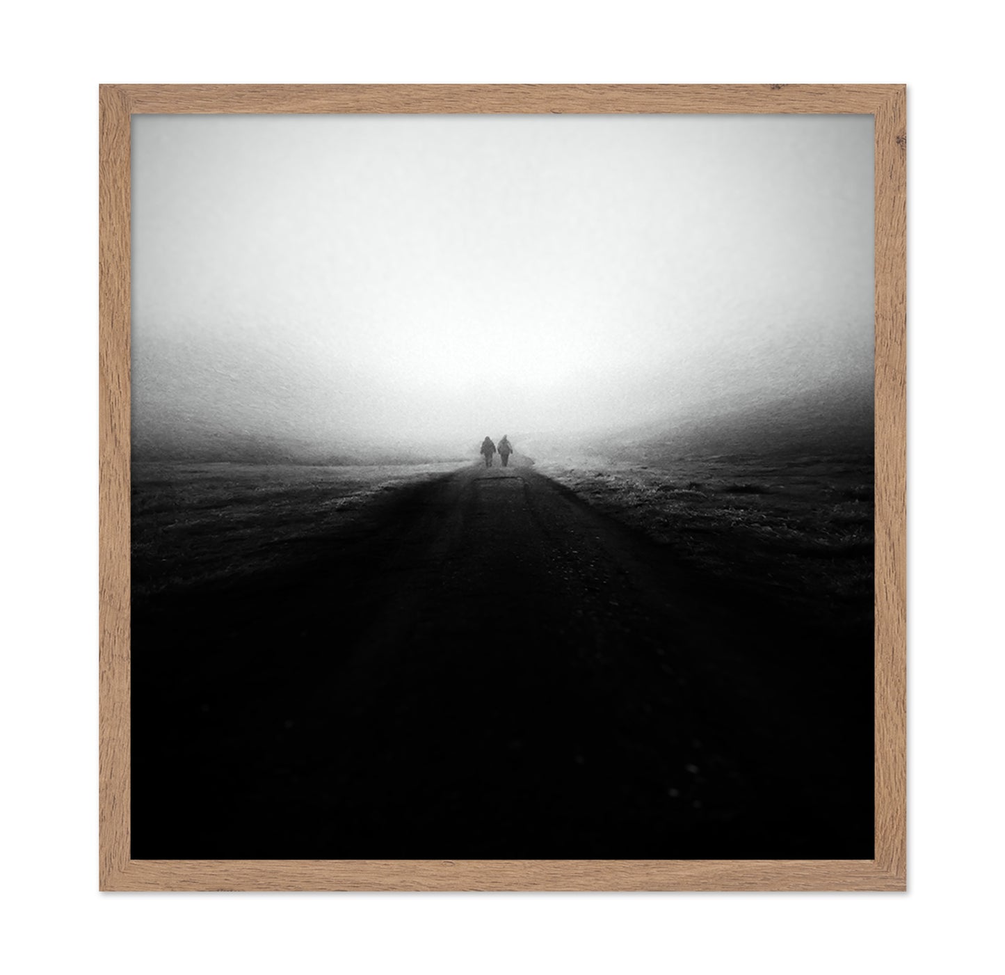 Foggy Road Walkers