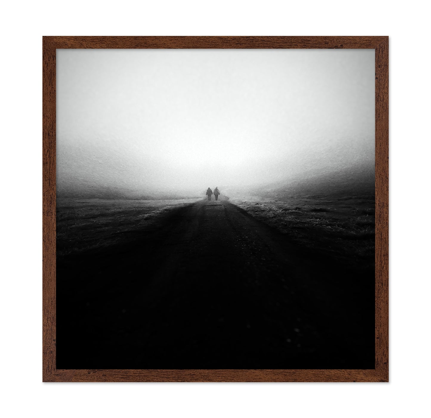 Foggy Road Walkers