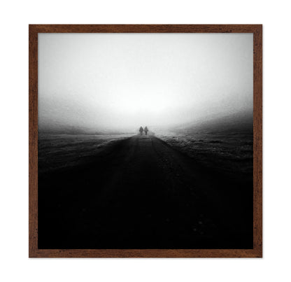 Foggy Road Walkers