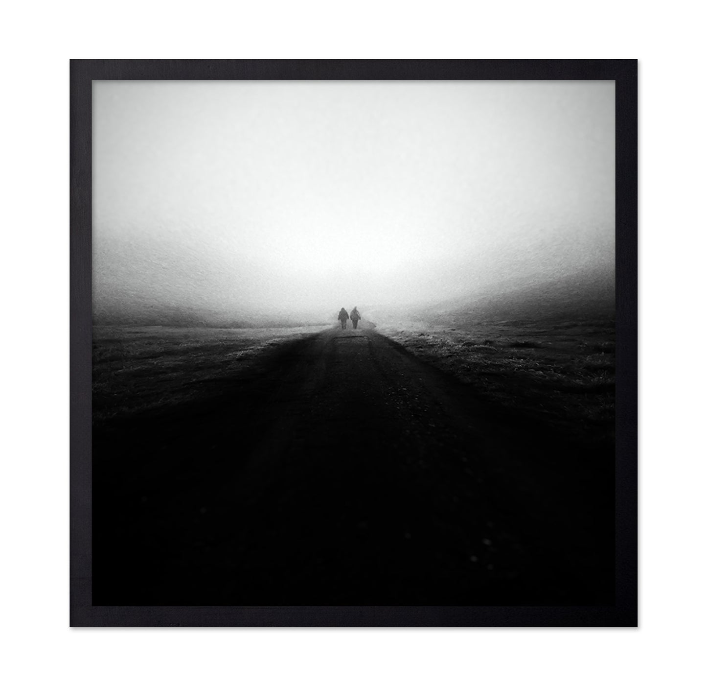 Foggy Road Walkers