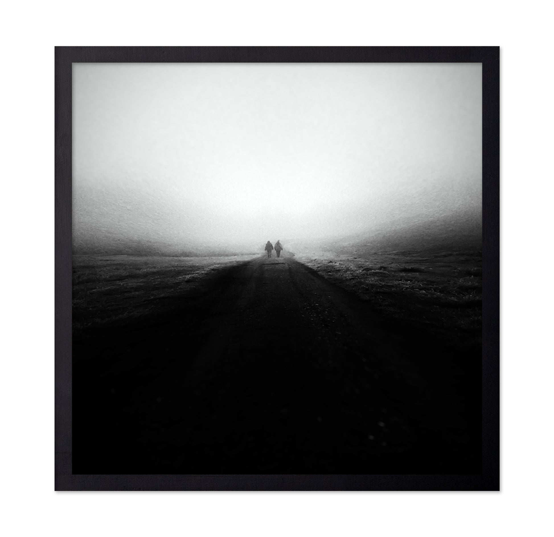 Foggy Road Walkers
