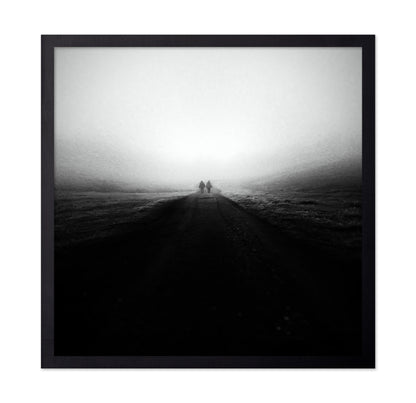 Foggy Road Walkers
