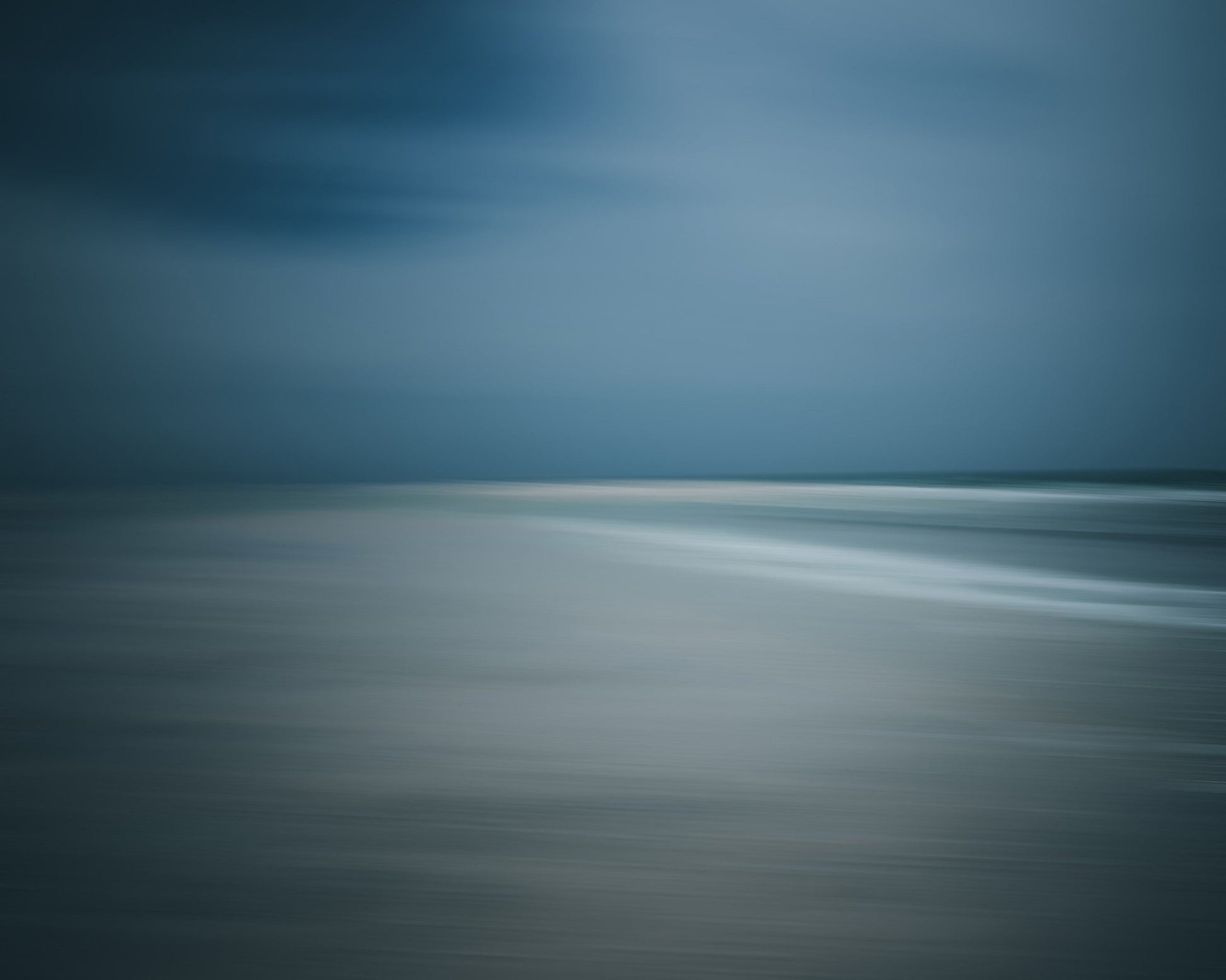 Serene Blue Seascape