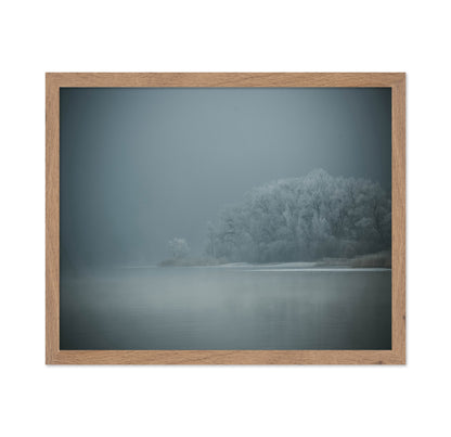 Foggy Winter Lake