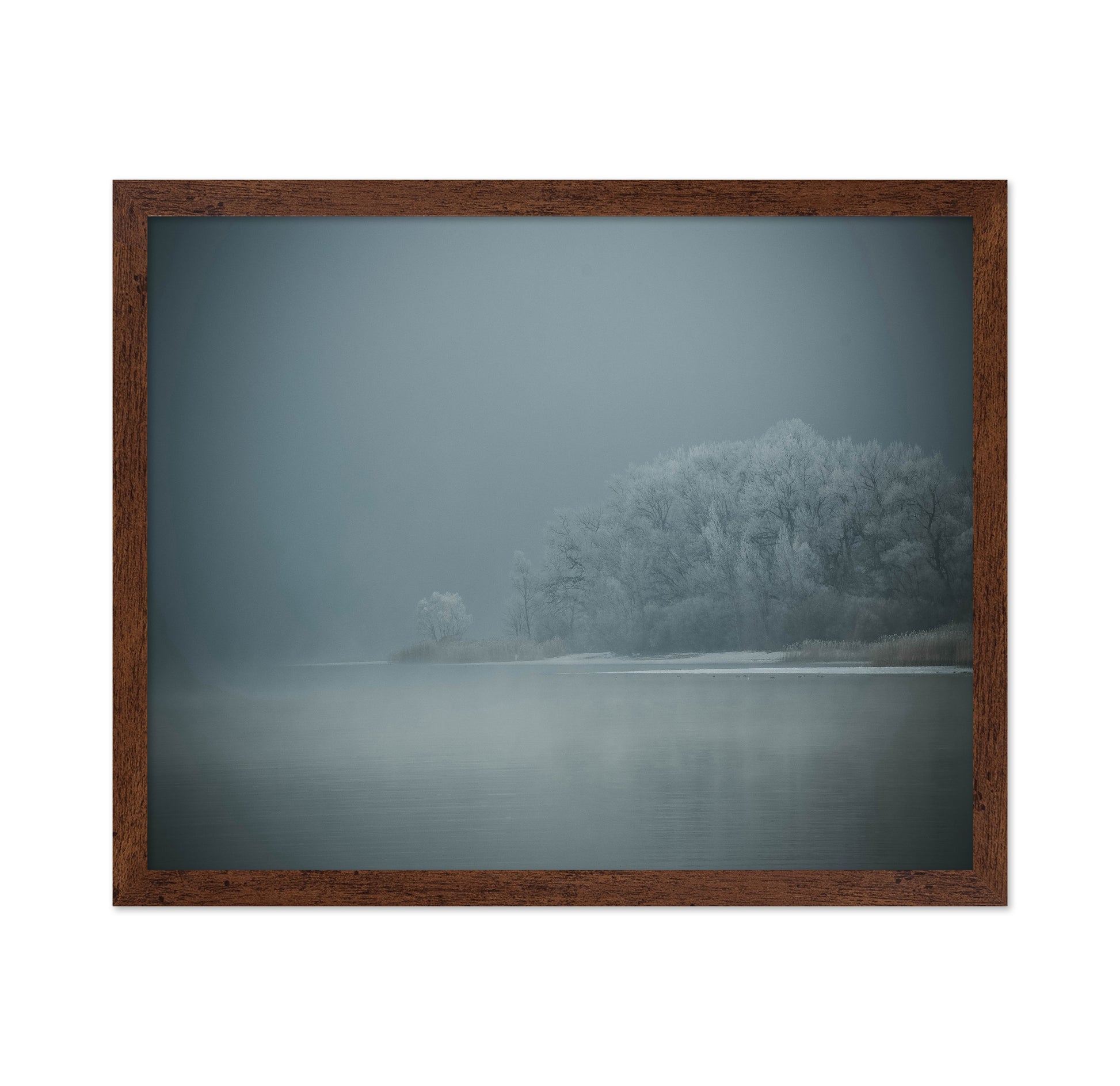 Foggy Winter Lake