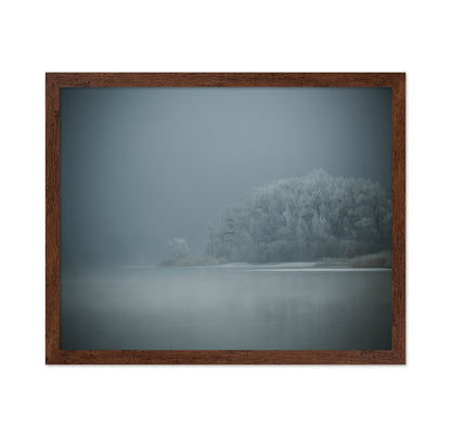 Foggy Winter Lake