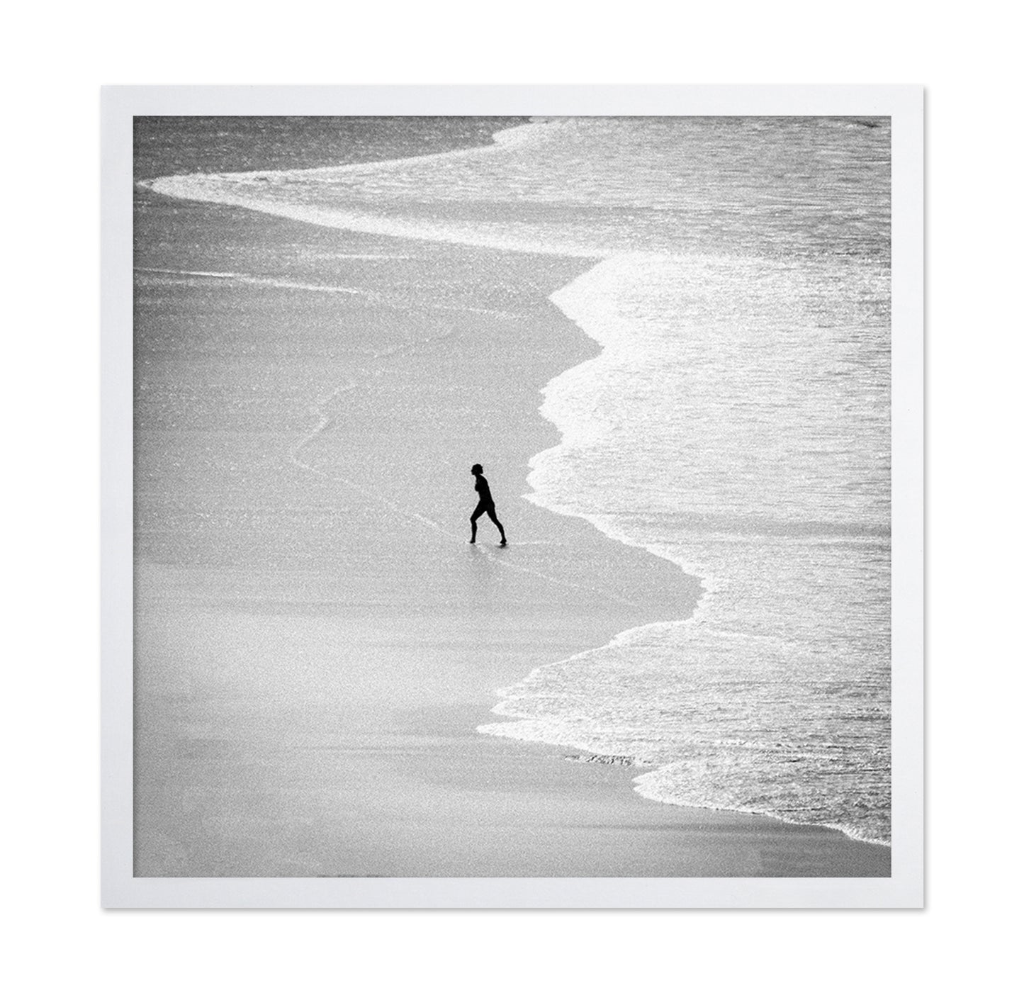 Solitary Beach Walk
