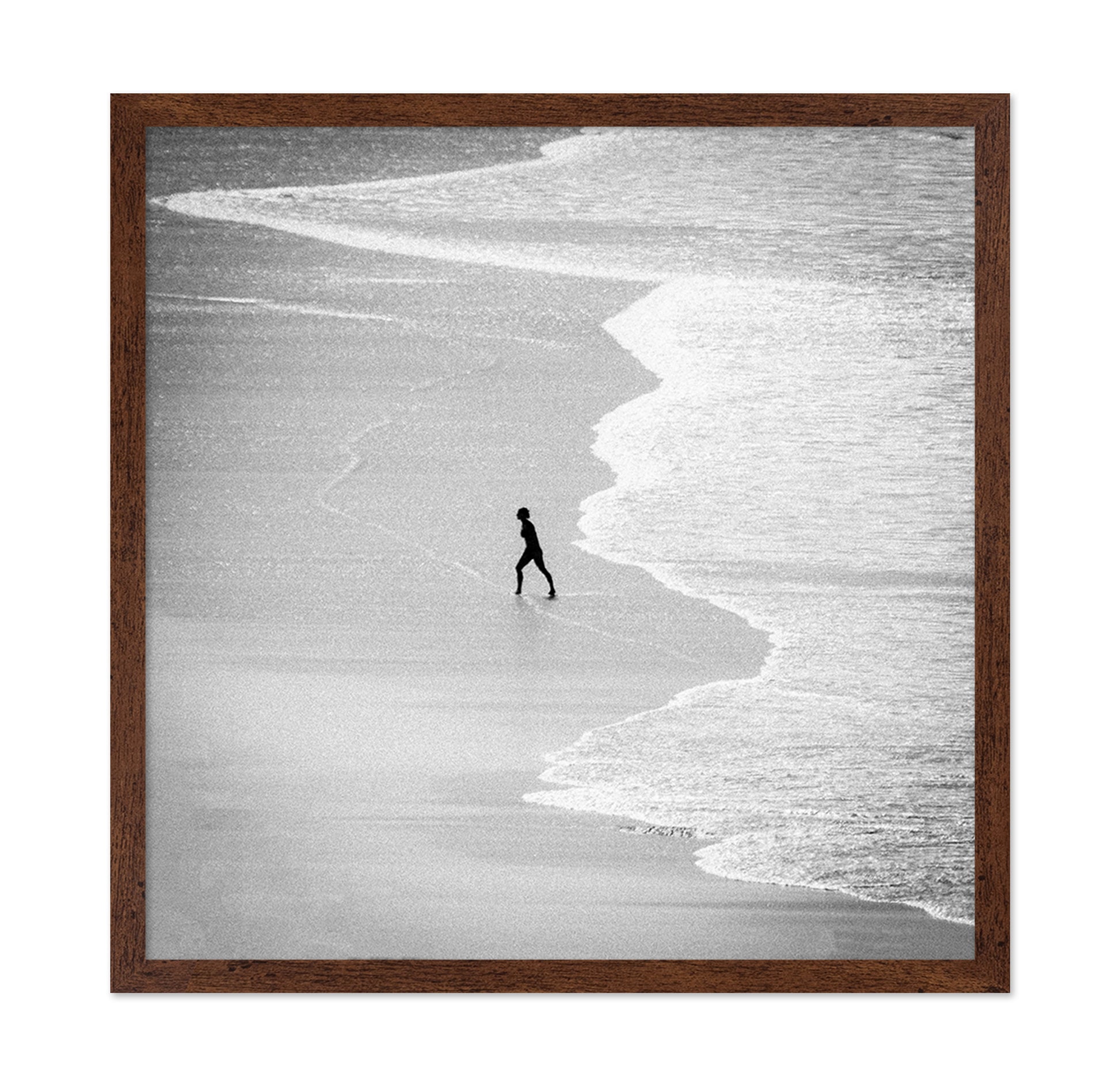 Solitary Beach Walk