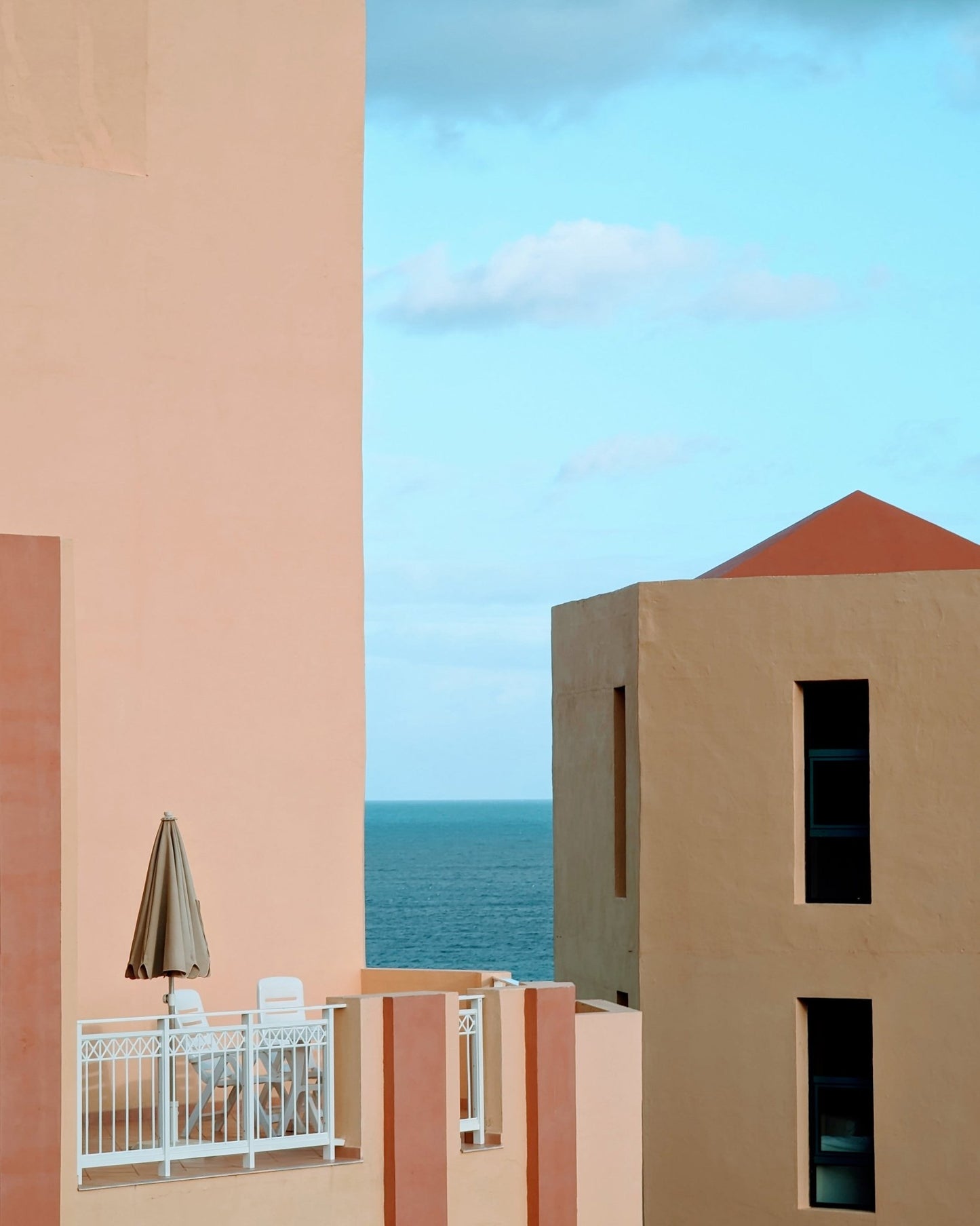 Coastal Holiday Balcony