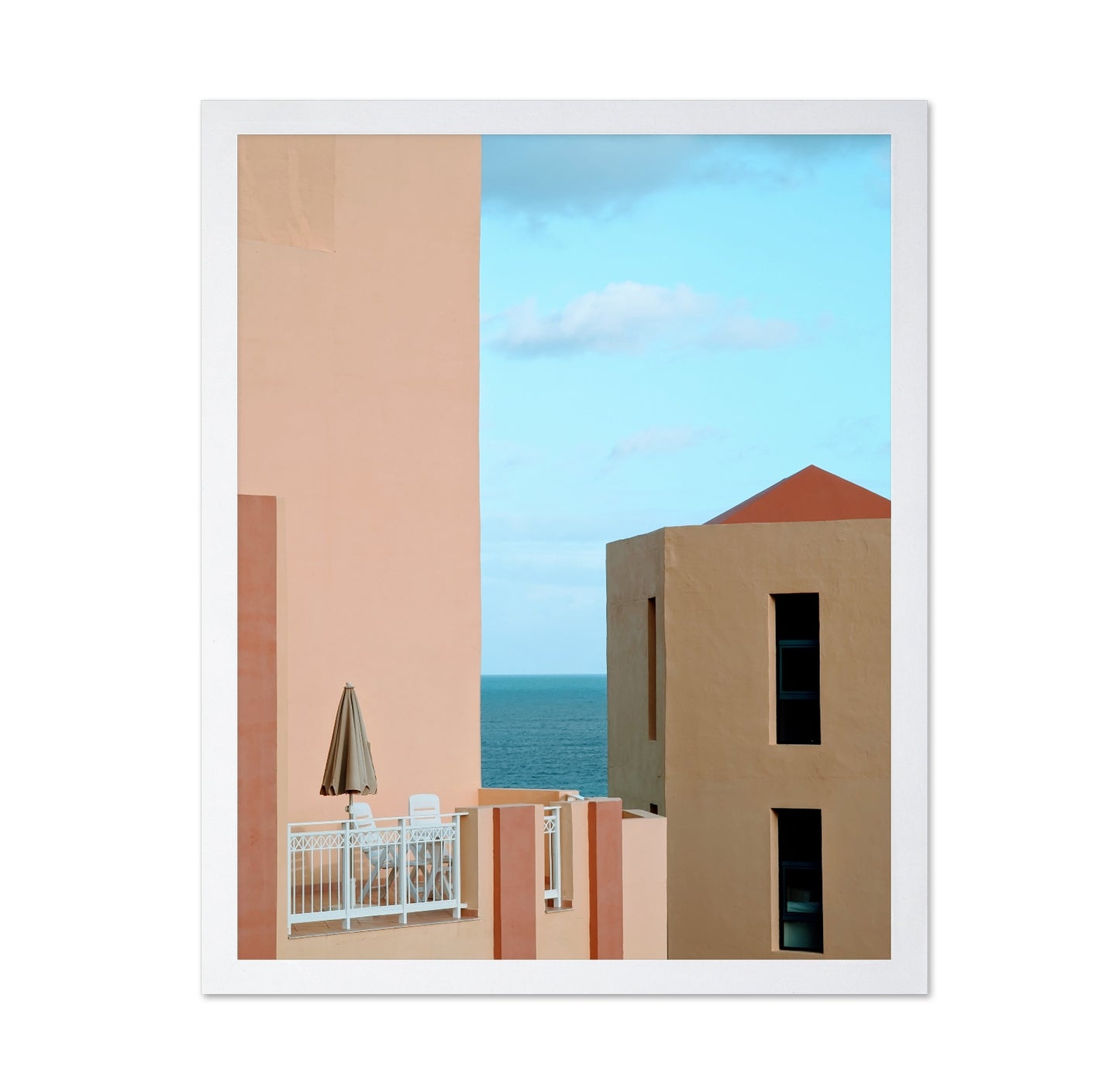 Coastal Holiday Balcony
