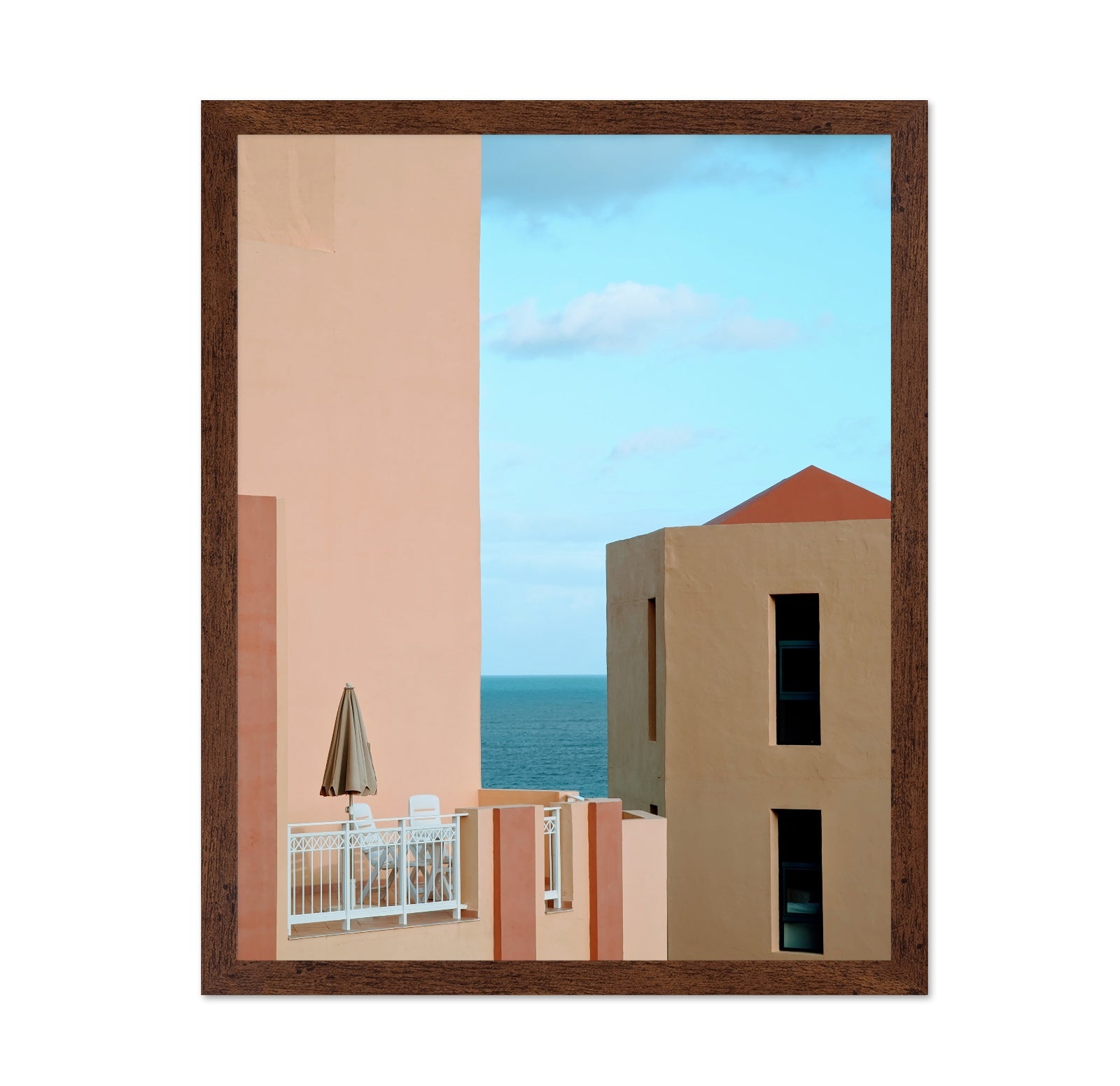 Coastal Holiday Balcony