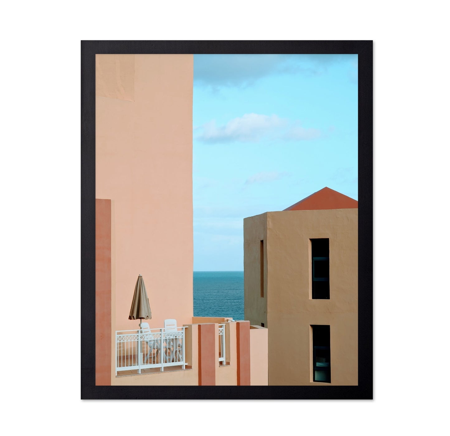 Coastal Holiday Balcony